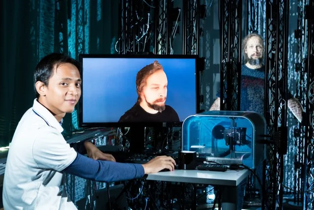 3D scanning for virtual worlds — project photograph or illustration
