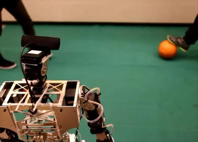 Vision for humanoid robot soccer — project photograph or illustration